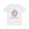 Chill, The Universe is Winging it too - Unisex Jersey Short Sleeve Tee