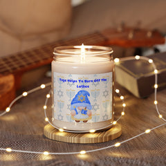 Yoga Helps To Burn Off The Latkes - Scented Soy Candle, 9oz