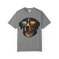 Cool Dog Adventurer T-Shirt - Unisex Garment-Dyed Tee for Pet Lovers