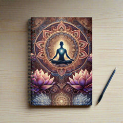 Lotus Awakening - Spiral Notebook - Ruled Line