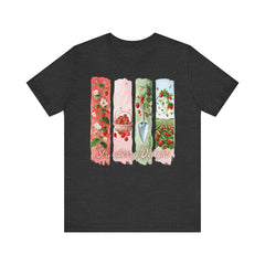 Strawberry Delight Unisex Jersey Tee - Perfect for Gardening Enthusiasts and Summer Celebrations
