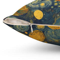 Solar Odyssey - Spun Polyester Square Pillow