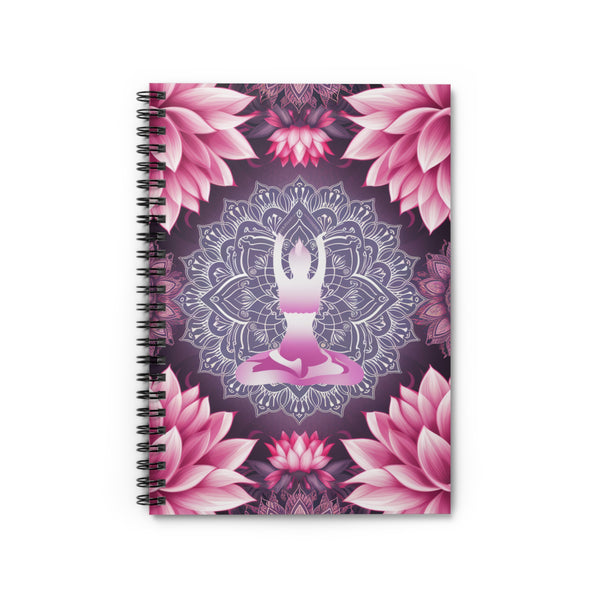 Zen Lotus - Spiral Notebook - Ruled Line