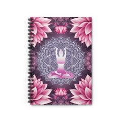 Zen Lotus - Spiral Notebook - Ruled Line