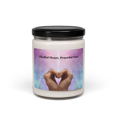 Mindful Heart, Peaceful Soul - Scented Soy Candle, 9oz