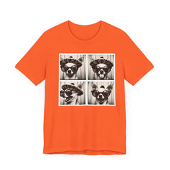 Animal Photobooth Funny Chihuahua - Unisex Jersey Short Sleeve Tee