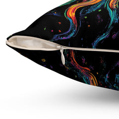 Vivid Sol - Spun Polyester Square Pillow