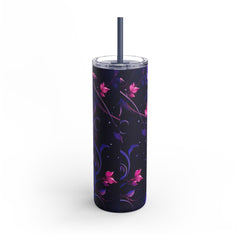 Mystic Butterfly - Maars Maker Skinny Matte Tumbler, 20oz