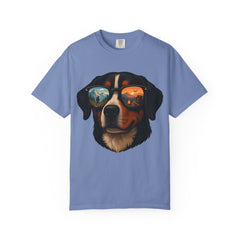 Cool Dog Adventurer T-Shirt - Unisex Garment-Dyed Tee for Pet Lovers