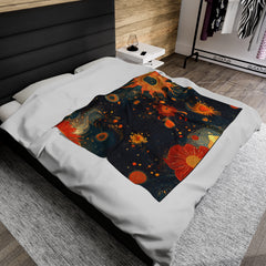 Galactic Radiance - Velveteen Plush Blanket