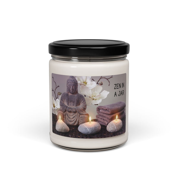 Zen In A Jar - Scented Soy Candle, 9oz
