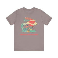 Surfer T-Shirt - Ditch Plains, Montauk, NY Design