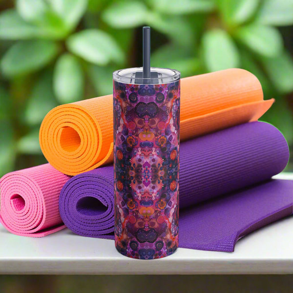 Cosmic Vibes - Maars Maker Skinny Matte Tumbler, 20oz