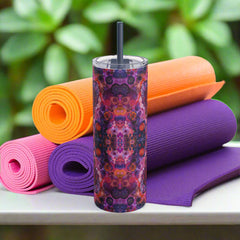 Cosmic Vibes - Maars Maker Skinny Matte Tumbler, 20oz