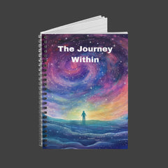 The Journey Within - Spiral Notebook - Ruled Line
