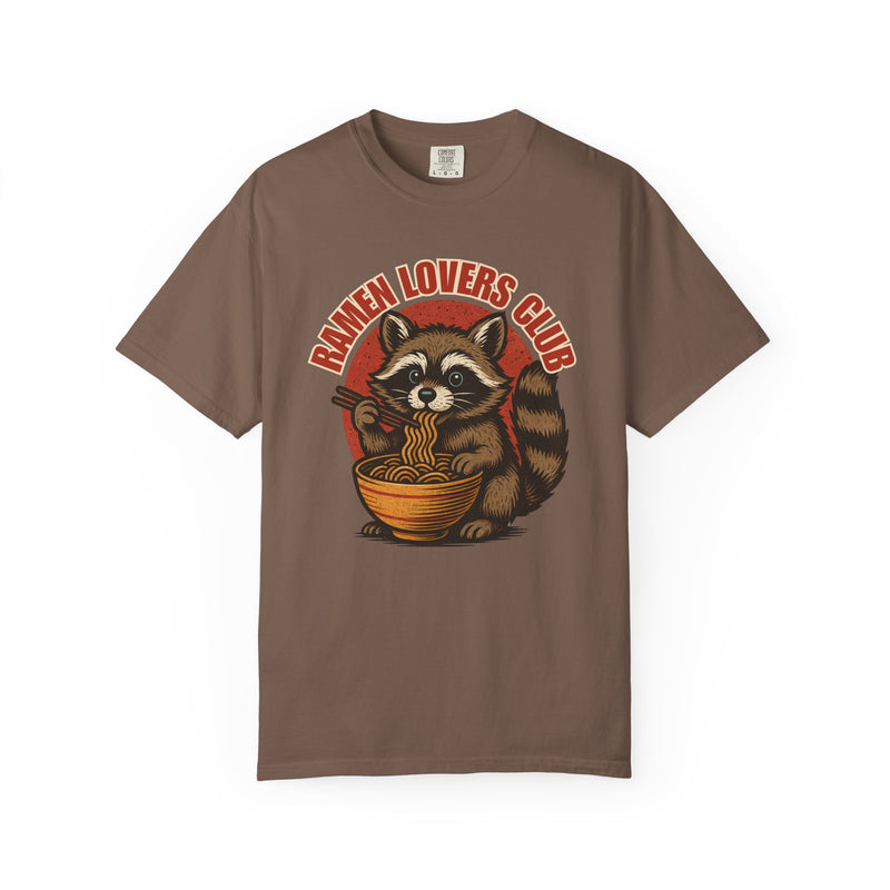 Ramen Lovers Club T-Shirt - Unisex Garment-Dyed Tee for Foodies