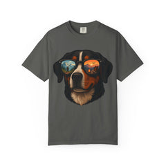 Cool Dog Adventurer T-Shirt - Unisex Garment-Dyed Tee for Pet Lovers