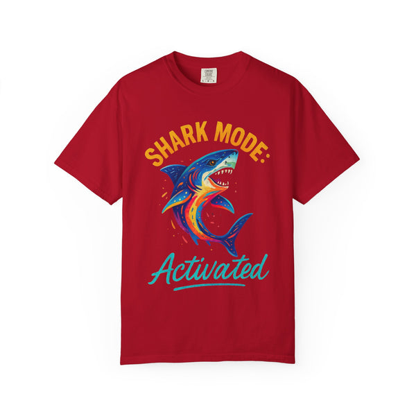 Shark Mode: Activated Unisex T-Shirt – Vibrant Fun Apparel for Ocean Lovers