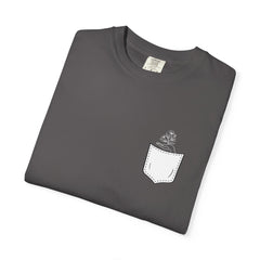 Pocket Plant T-Shirt | Unisex Garment-Dyed Tee | Casual Style, Gift for Gardeners, Eco-Friendly Fashion, Spring/Summer Wear, Plant [...]
