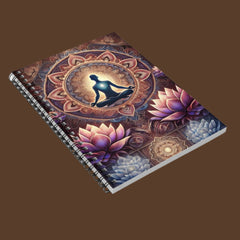 Lotus Awakening - Spiral Notebook - Ruled Line