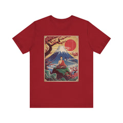 Meditation Tee - Japanese Style Poster Design