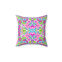 Blissful Bloom - Spun Polyester Square Pillow