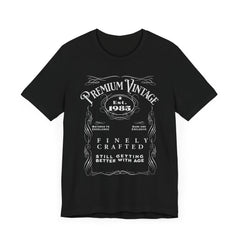 Whiskey Label Tee - 1975 Birthday Gift