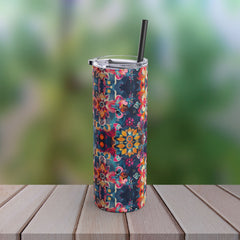 Zen Fusion _Maars Maker Skinny Matte Tumbler, 20oz