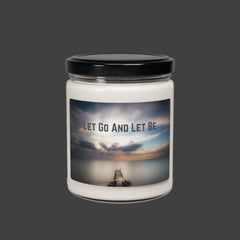Let Go And Let Be - Scented Soy Candle, 9oz