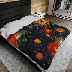 Galactic Radiance - Velveteen Plush Blanket