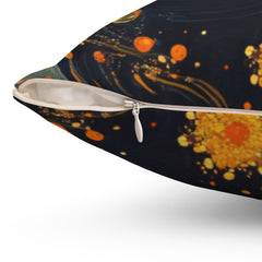 Galactic Radiance - Spun Polyester Square Pillow