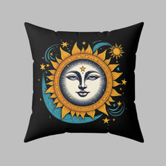 Celestial Harmony - Spun Polyester Square Pillow