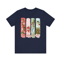 Strawberry Delight Unisex Jersey Tee - Perfect for Gardening Enthusiasts and Summer Celebrations