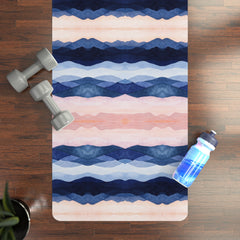 Serenity Waves - Rubber Yoga Mat