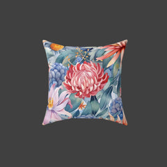 Botanic Biss - Spun Polyester Square Pillow