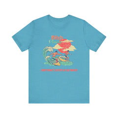 Surfer T-Shirt - Ditch Plains, Montauk, NY Design