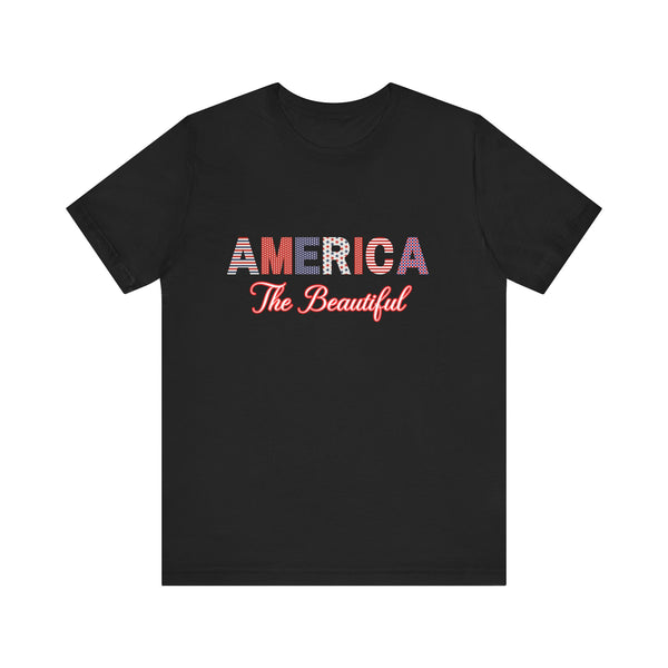America The Beautiful Unisex Jersey Tee