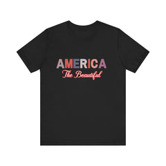 America The Beautiful Unisex Jersey Tee