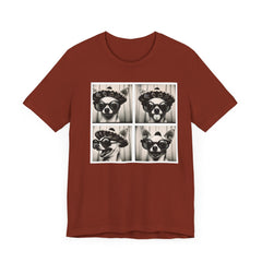 Animal Photobooth Funny Chihuahua - Unisex Jersey Short Sleeve Tee