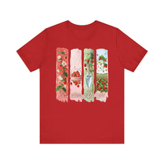 Strawberry Delight Unisex Jersey Tee - Perfect for Gardening Enthusiasts and Summer Celebrations