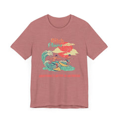 Surfer T-Shirt - Ditch Plains, Montauk, NY Design