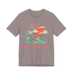 Surfer T-Shirt - Ditch Plains, Montauk, NY Design