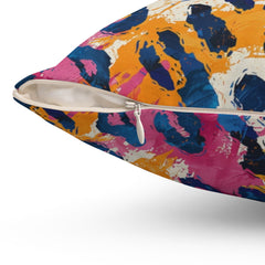 Wild Palette - Spun Polyester Square Pillow