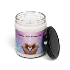 Mindful Heart, Peaceful Soul - Scented Soy Candle, 9oz