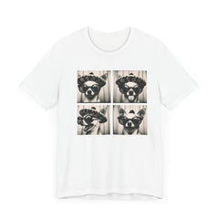 Animal Photobooth Funny Chihuahua - Unisex Jersey Short Sleeve Tee