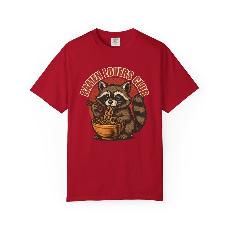 Ramen Lovers Club T-Shirt - Unisex Garment-Dyed Tee for Foodies