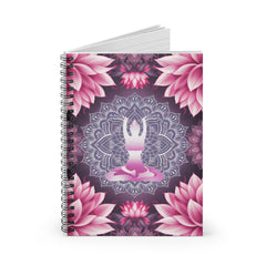 Zen Lotus - Spiral Notebook - Ruled Line