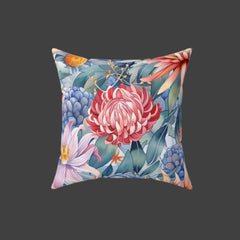 Botanic Biss - Spun Polyester Square Pillow