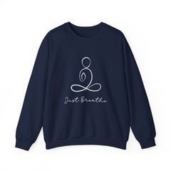 Just Breathe - Unisex Heavy Blend™ Crewneck Sweatshirt