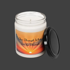 Glow Through What You Go Through - Scented Soy Candle, 9oz